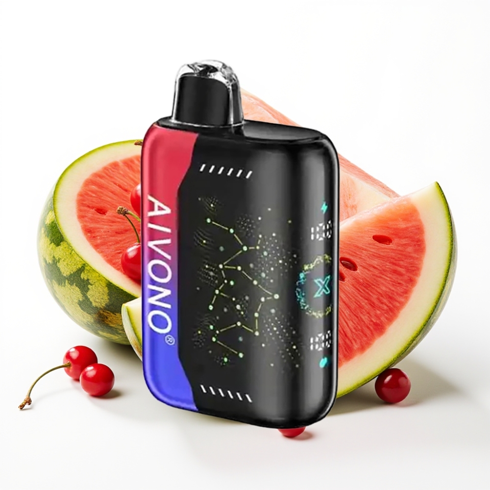 Aivono AIM BOOM 25000 Puffs 28ml Iced Watermelon Cherry