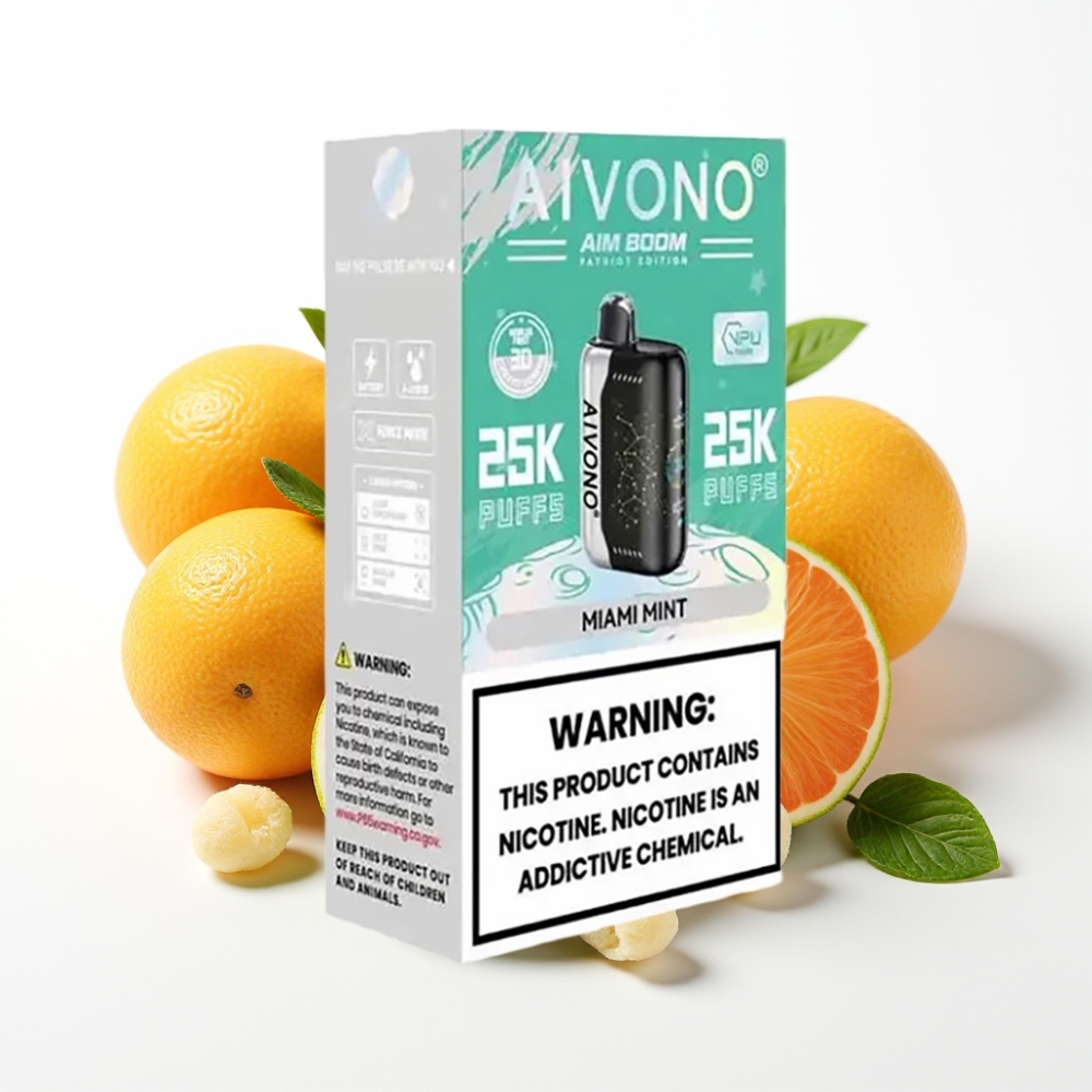 Aivono AIM BOOM 25000 Puffs 28ml Miami Mint