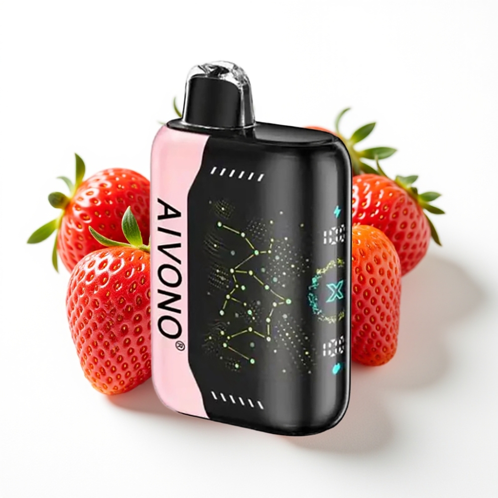 Aivono AIM BOOM 25000 Puffs 28ml Strawberry B Pop