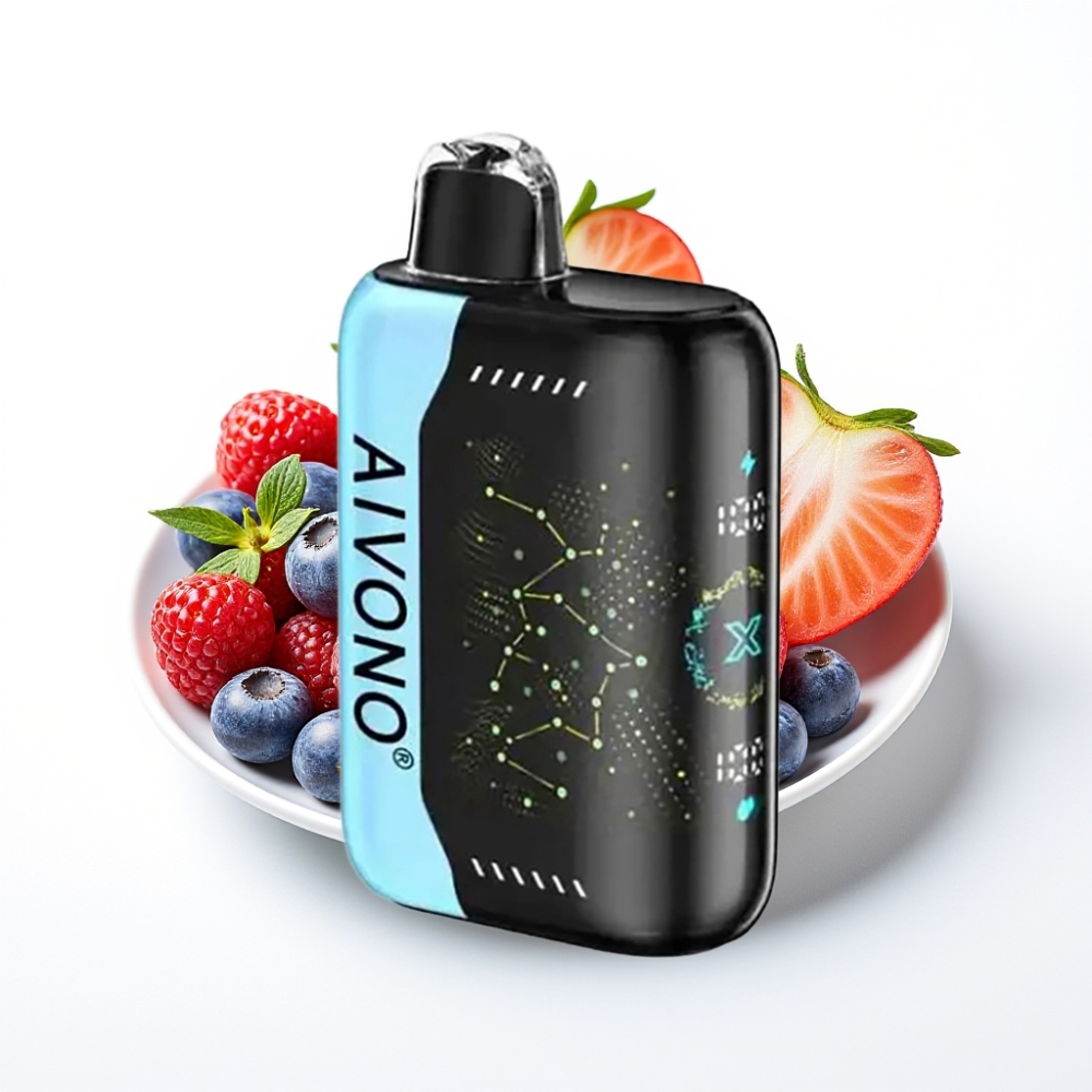 Aivono AIM BOOM 25000 Puffs 28ml Type-C Blue Razz Ice