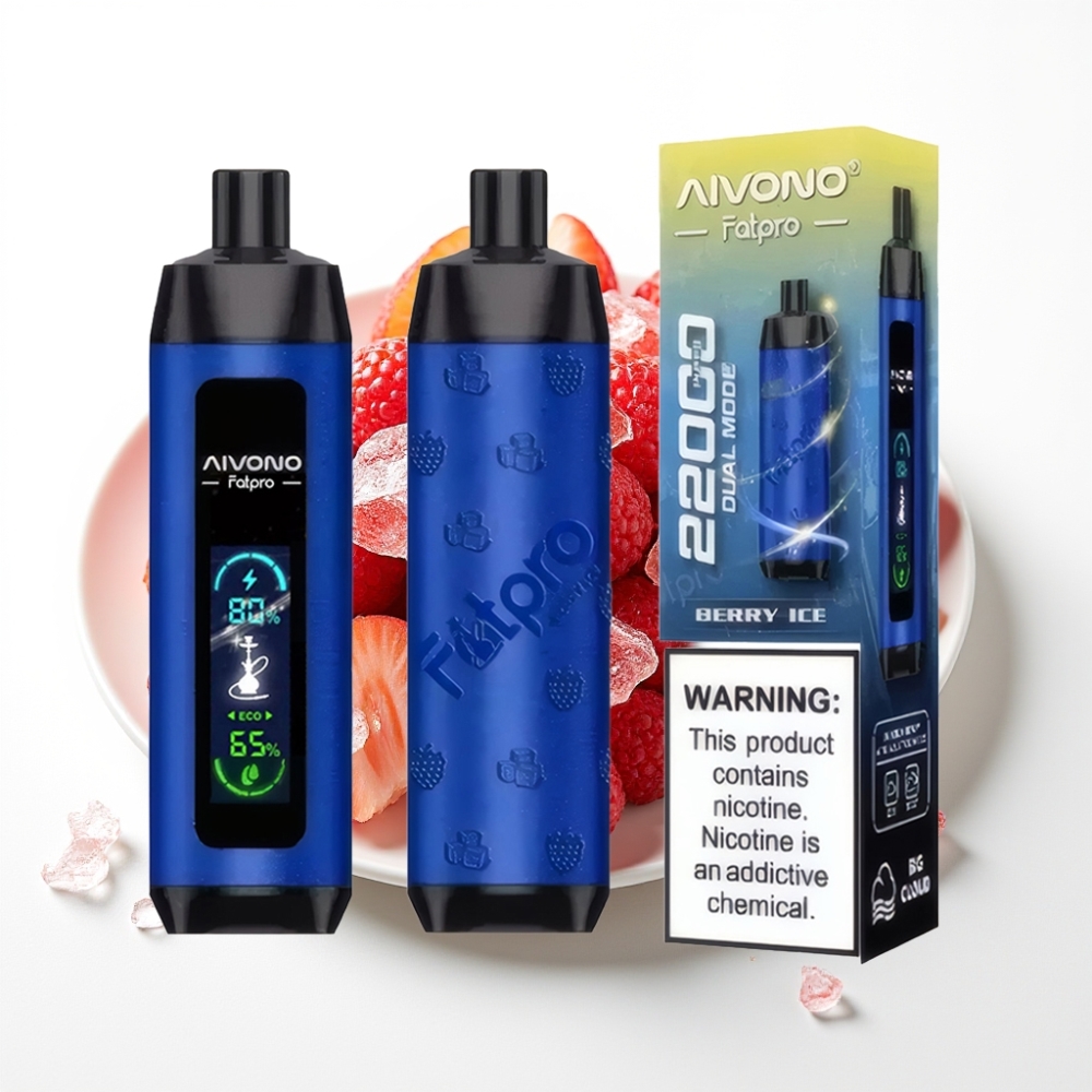 Aivono AIM FATPRO 22000 Puffs Rechargeable Berry Ice