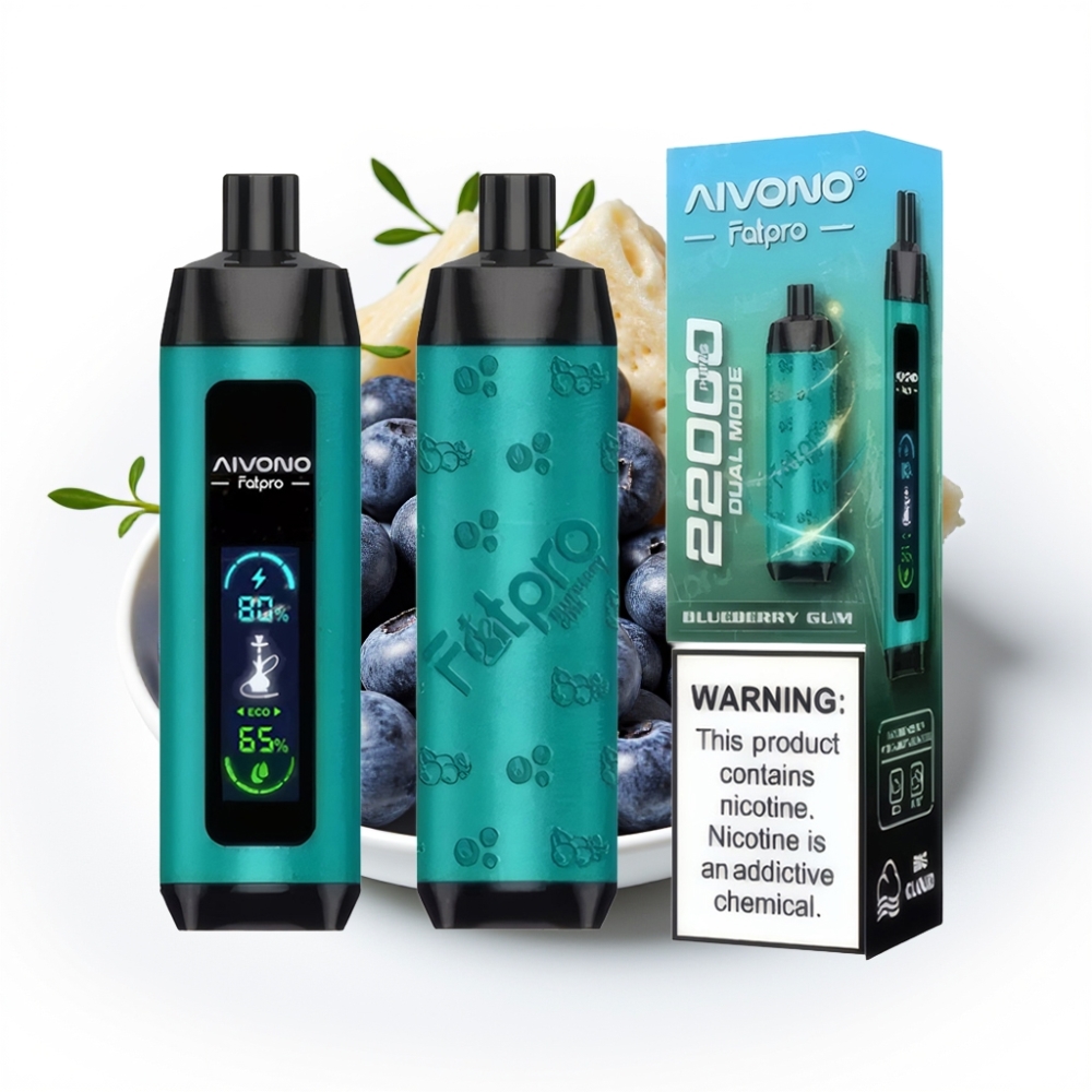 Aivono AIM FATPRO 22000 Puffs Rechargeable Blueberry Gun