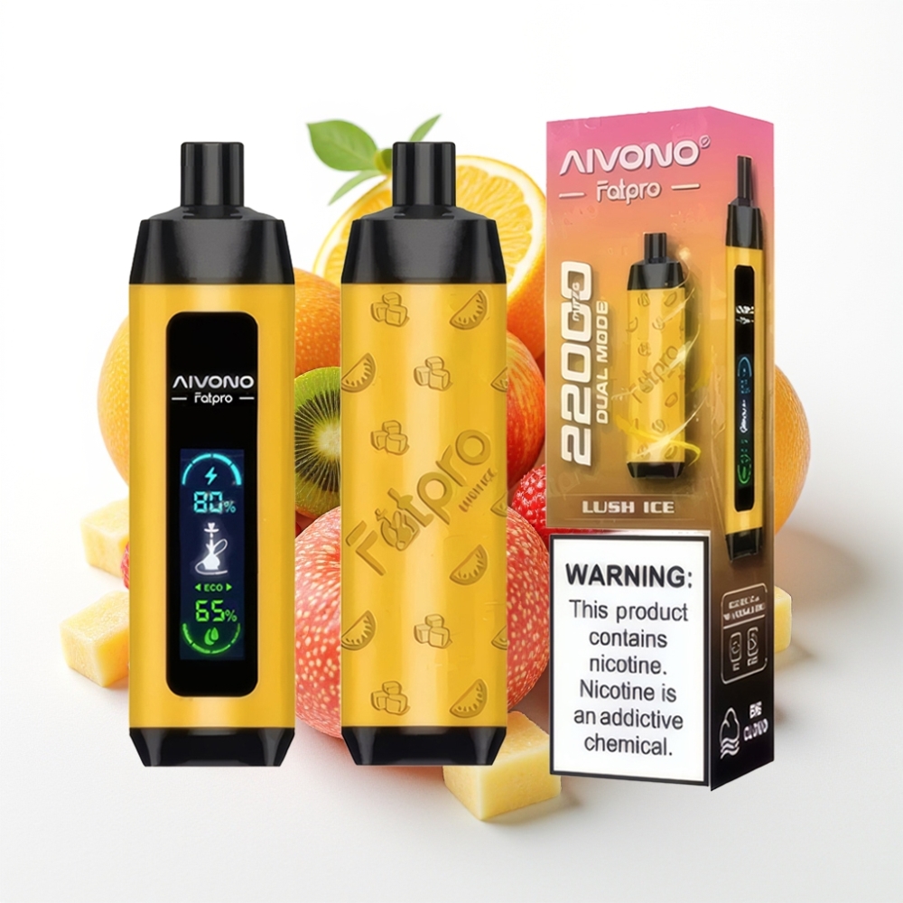 Aivono AIM FATPRO 22000 Puffs Rechargeable Lush Ice