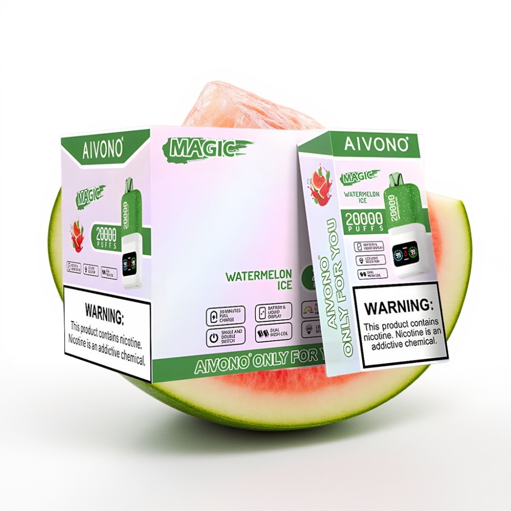 Aivono AIM MAGIC 20000 Puffs Dual Mesh Coils Watermelon Ice