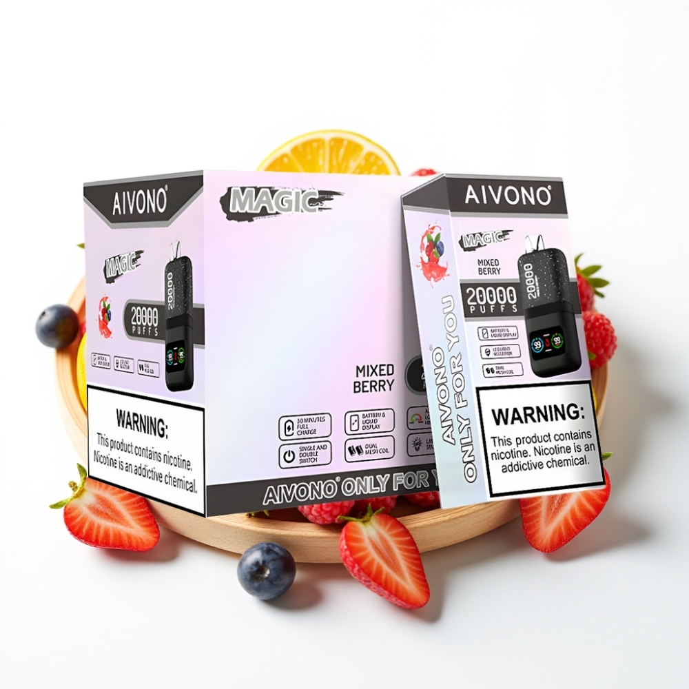 Aivono AIM MAGIC 20000 Puffs Dual Mesh LCD Mixed Berry