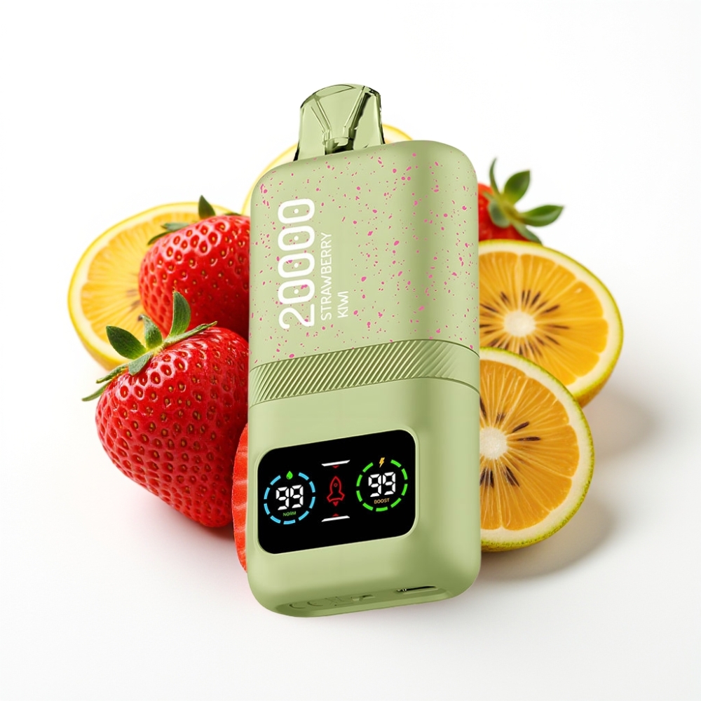 Aivono AIM MAGIC 20000 Puffs Dual Mesh LCD Strawberry Kiwi