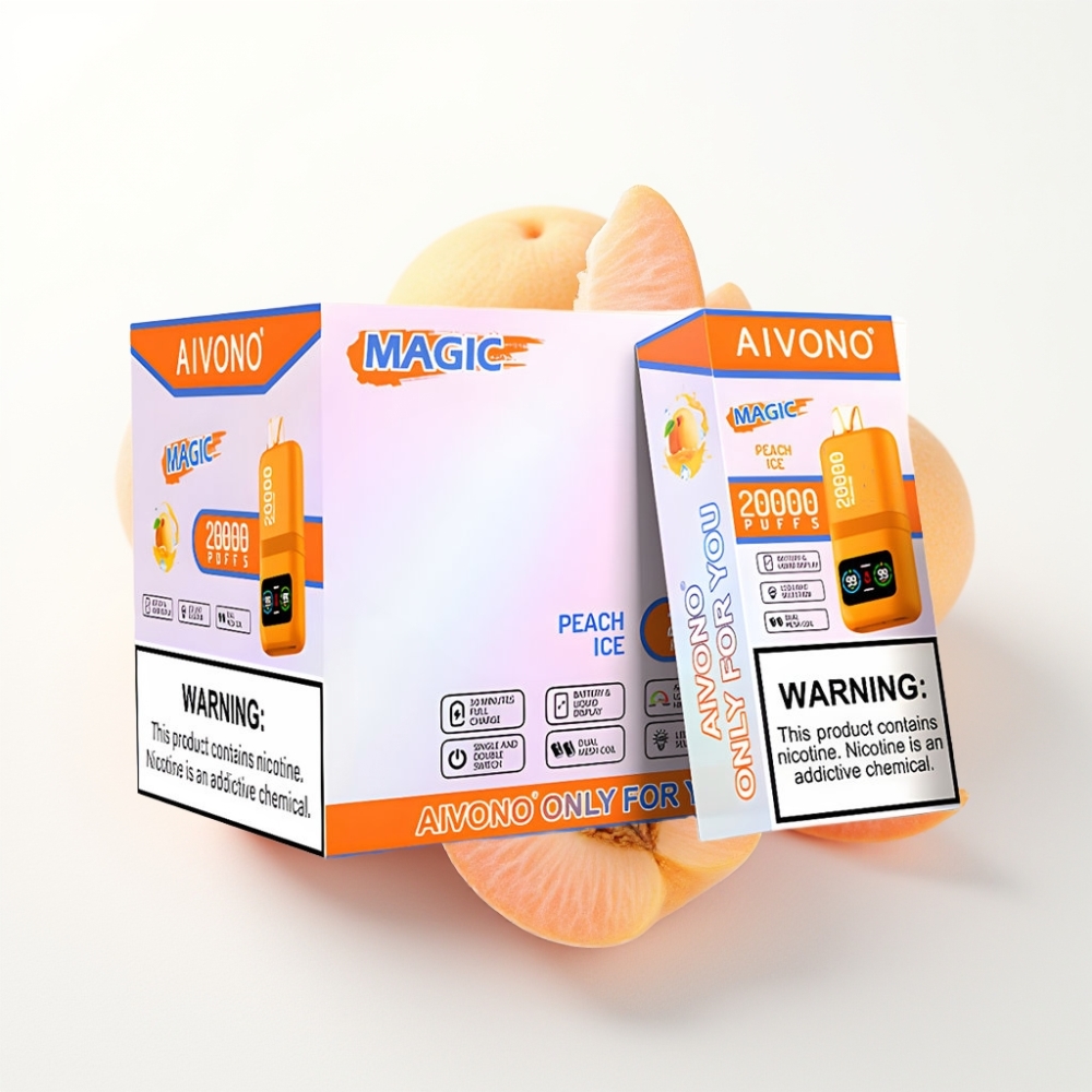 Aivono AIM MAGIC 20000 Puffs Dual Mesh Peach Ice