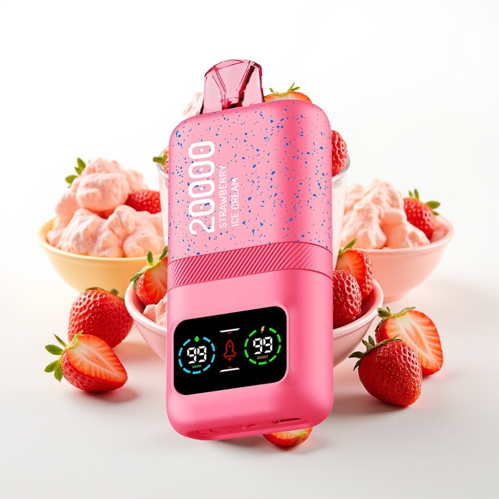 Aivono AIM MAGIC 20000 Puffs Dual Mesh Strawberry Ice Cream