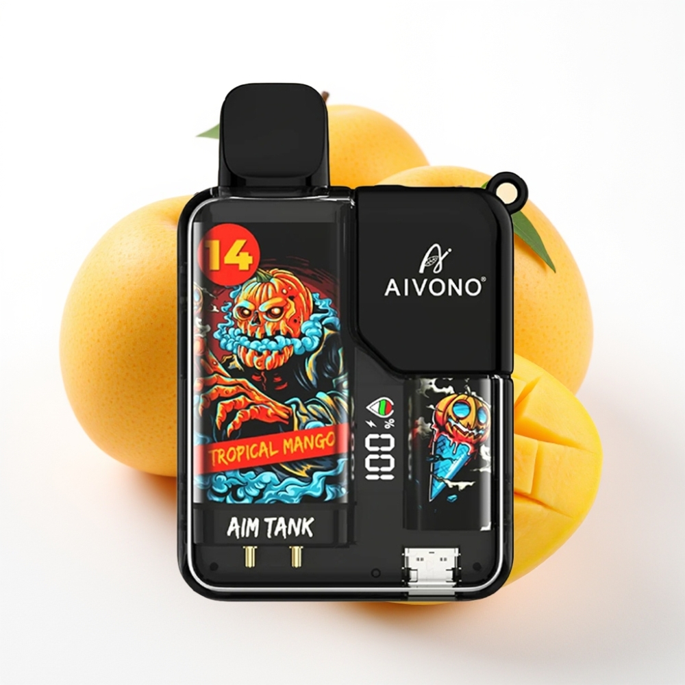 Aivono AIM-TANK 9500 Puffs 18mL LCD Tropical Mango