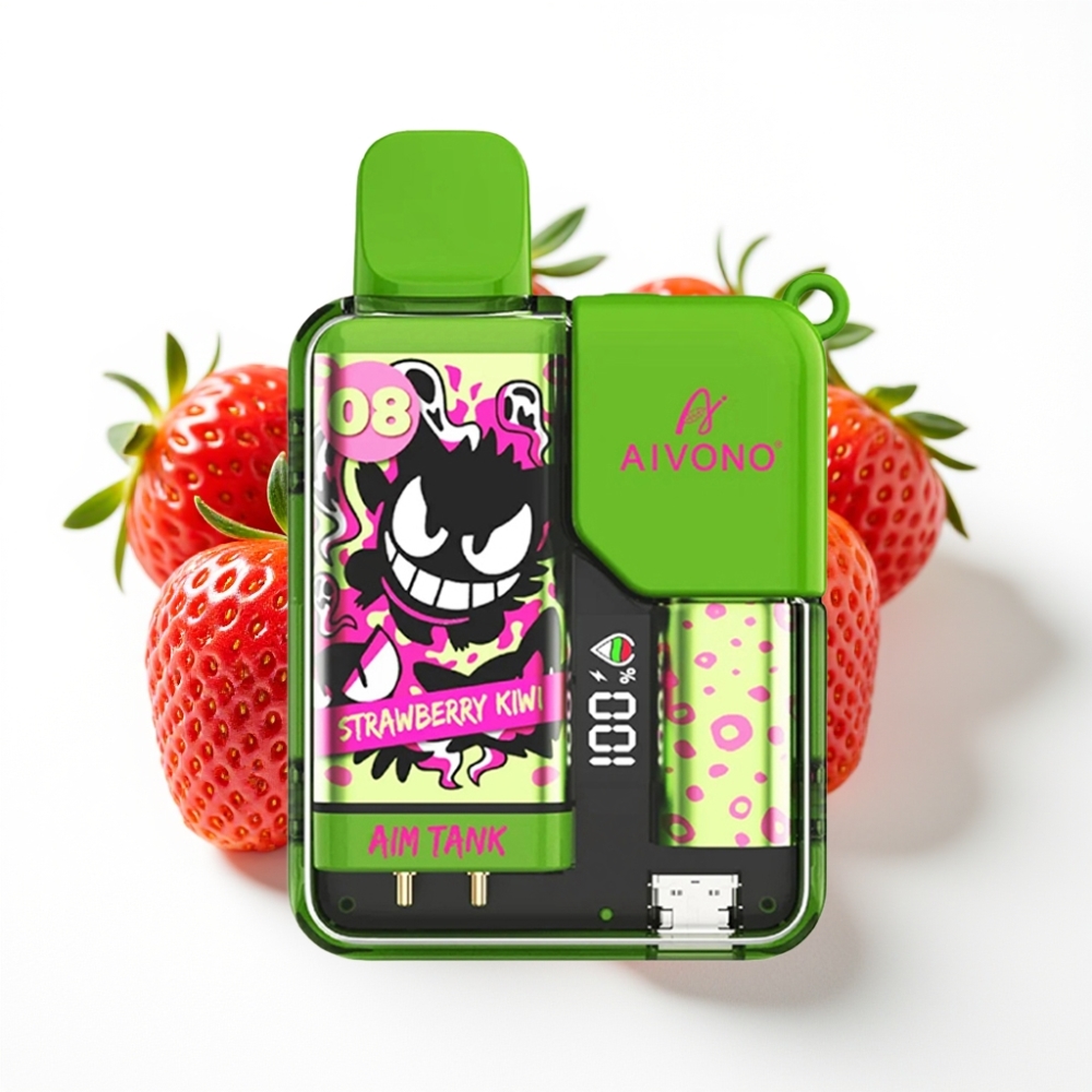 Aivono AIM-TANK 9500 Puffs 18ml LCD Strawberry Liwi