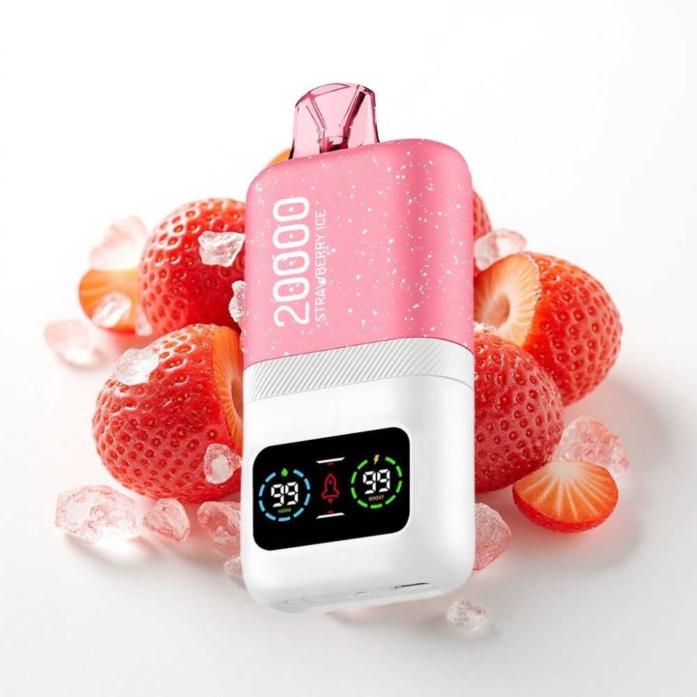 Aivono Aim Magic 20000 Puffs Dual Mesh Coils Strawberry Ice