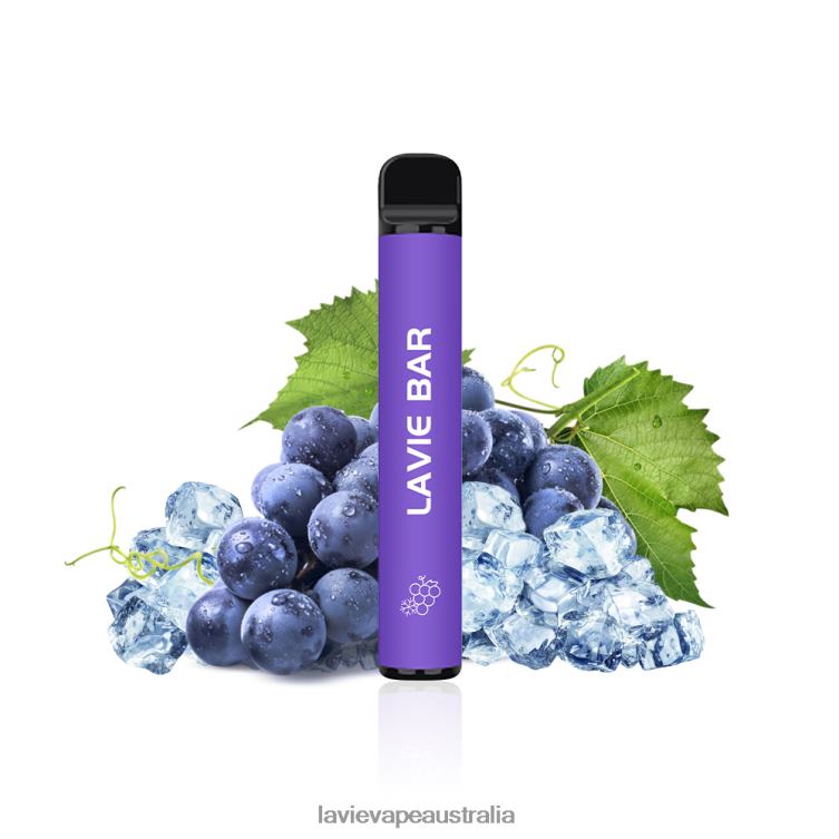 Buy Lavie Vape - LAVIE BAR 2 Version 800 Puffs Grape Ice D82X4322