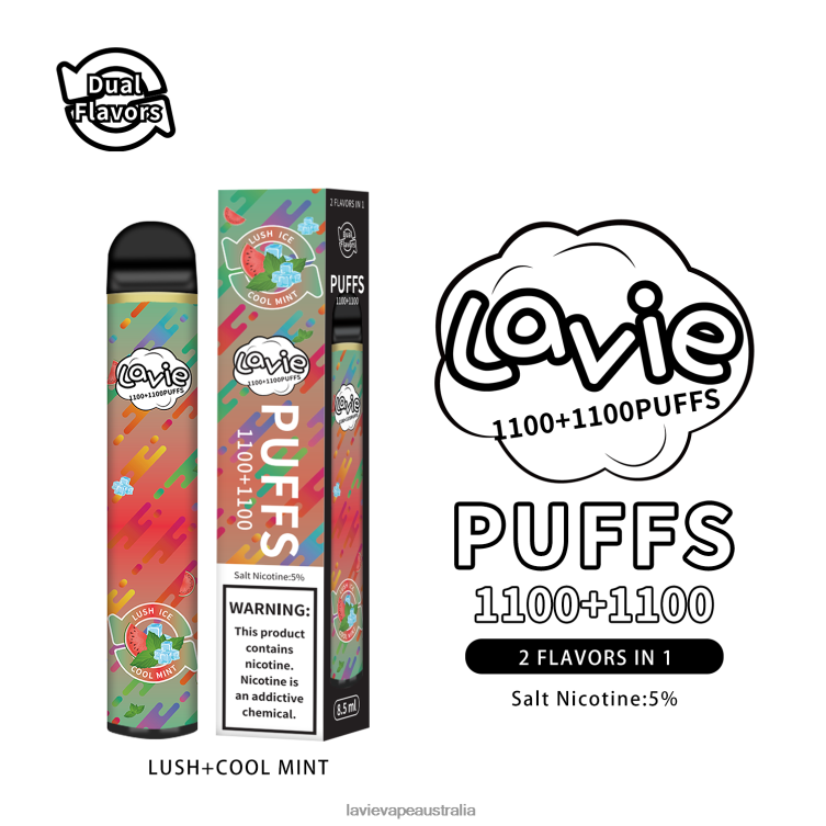 Buy Lavie Vape - LAVIE BAR Switch 2200 Puffs Lush/Cool Mint D82X4294
