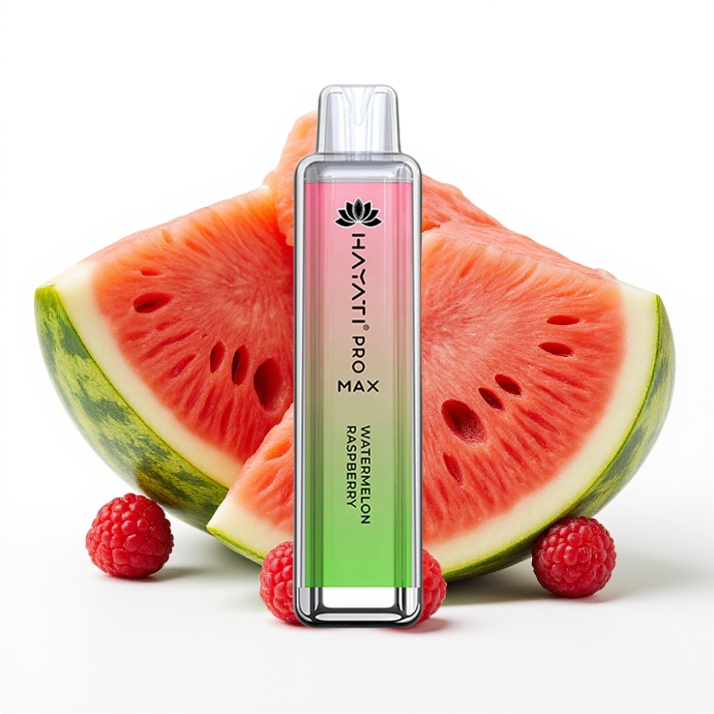 Hayati Pro Max 4000 Puffs Dual Mesh Rechargeable Watermelon Raspberry