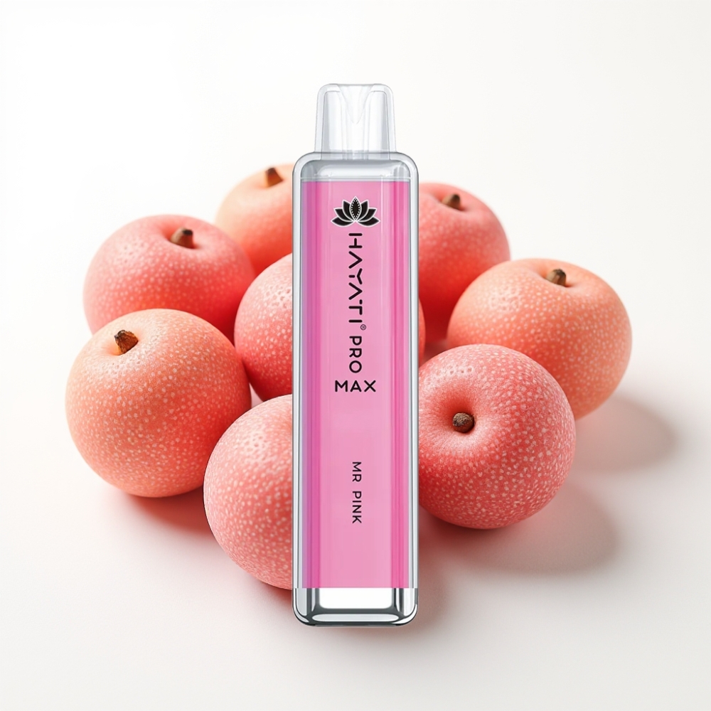 Hayati Pro Max 4000 Puffs Rechargeable Disposable Vape Mr Pink