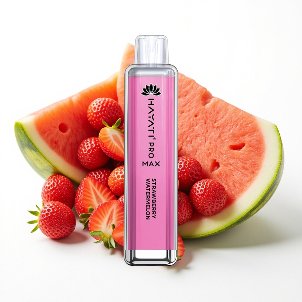 Hayati Pro Max 4000 Puffs Rechargeable Dual Mesh Strawberry Watermelon