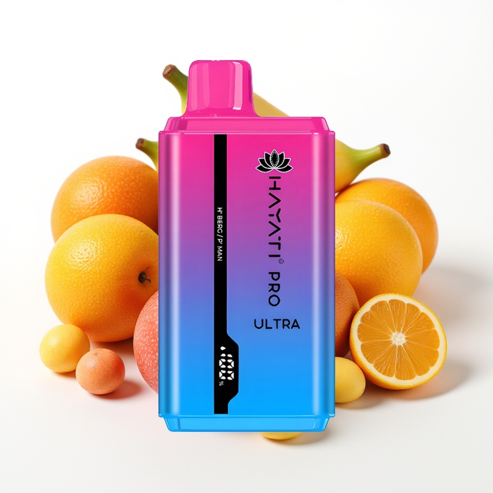 Hayati Pro Ultra 15000 Puffs 24ml 2 H Berg P Man
