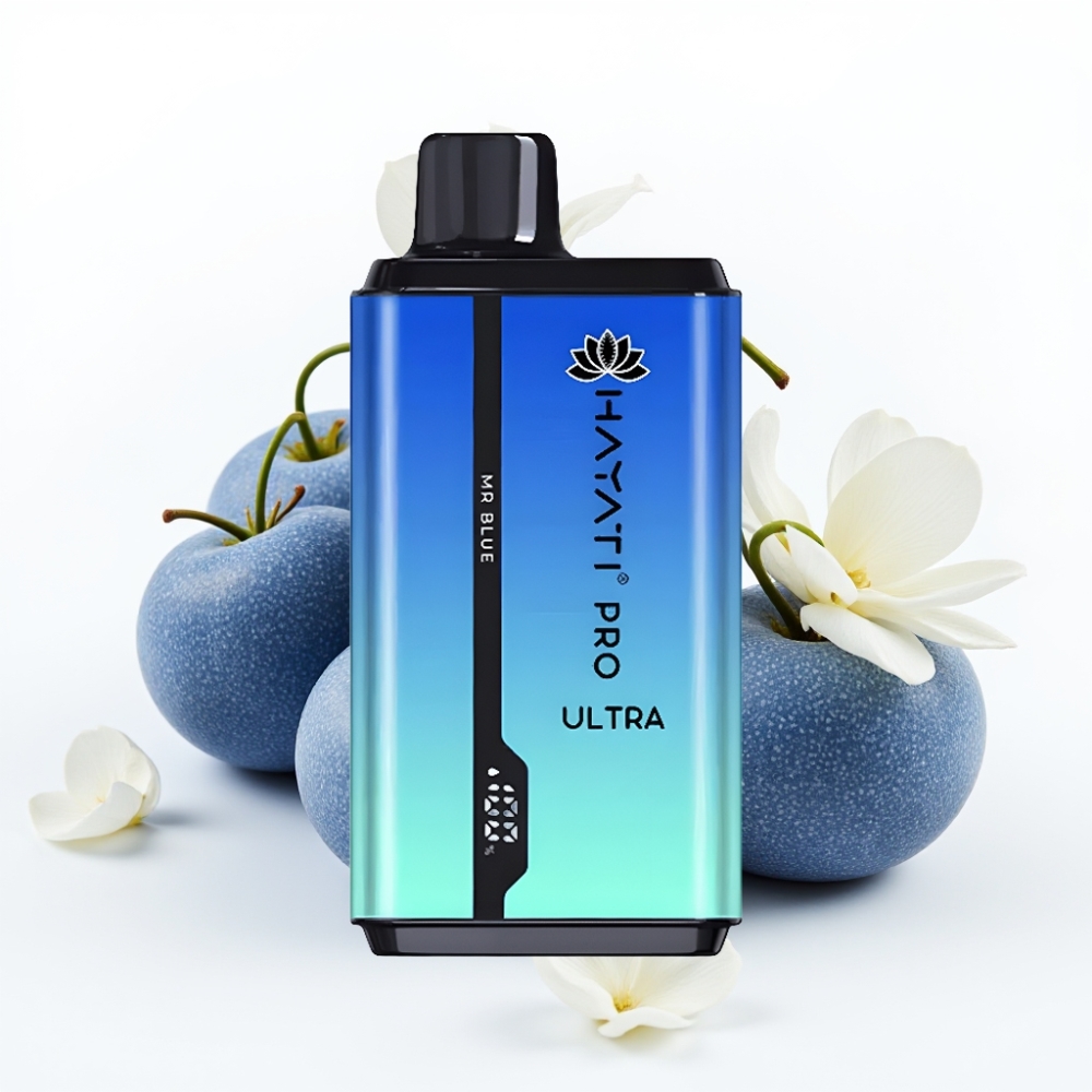 Hayati Pro Ultra 15000 Puffs 24ml 2 Mr Blue