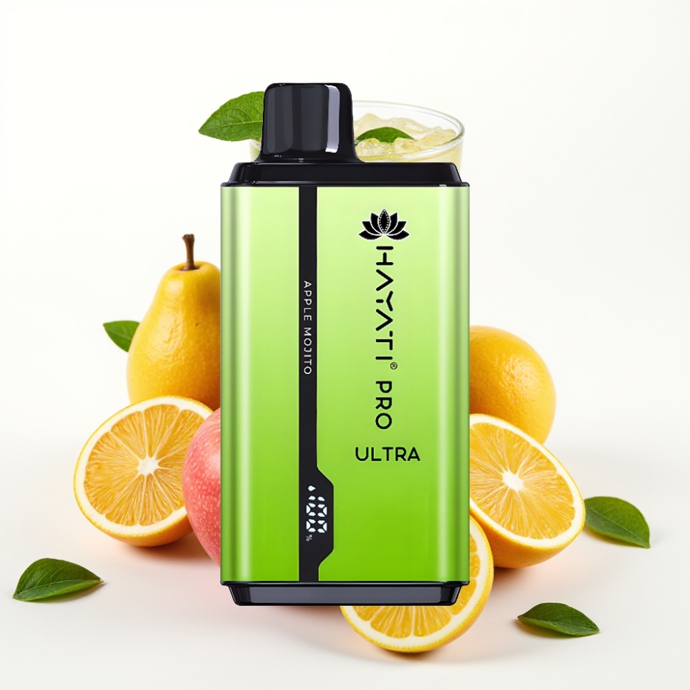 Hayati Pro Ultra 15000 Puffs 24ml Apple Mojito