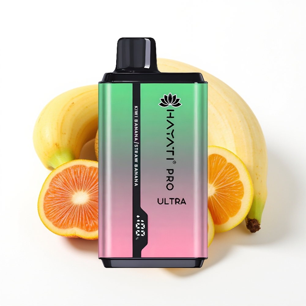 Hayati Pro Ultra 15000 Puffs 24ml Kiwi Banana Strawberry Banana