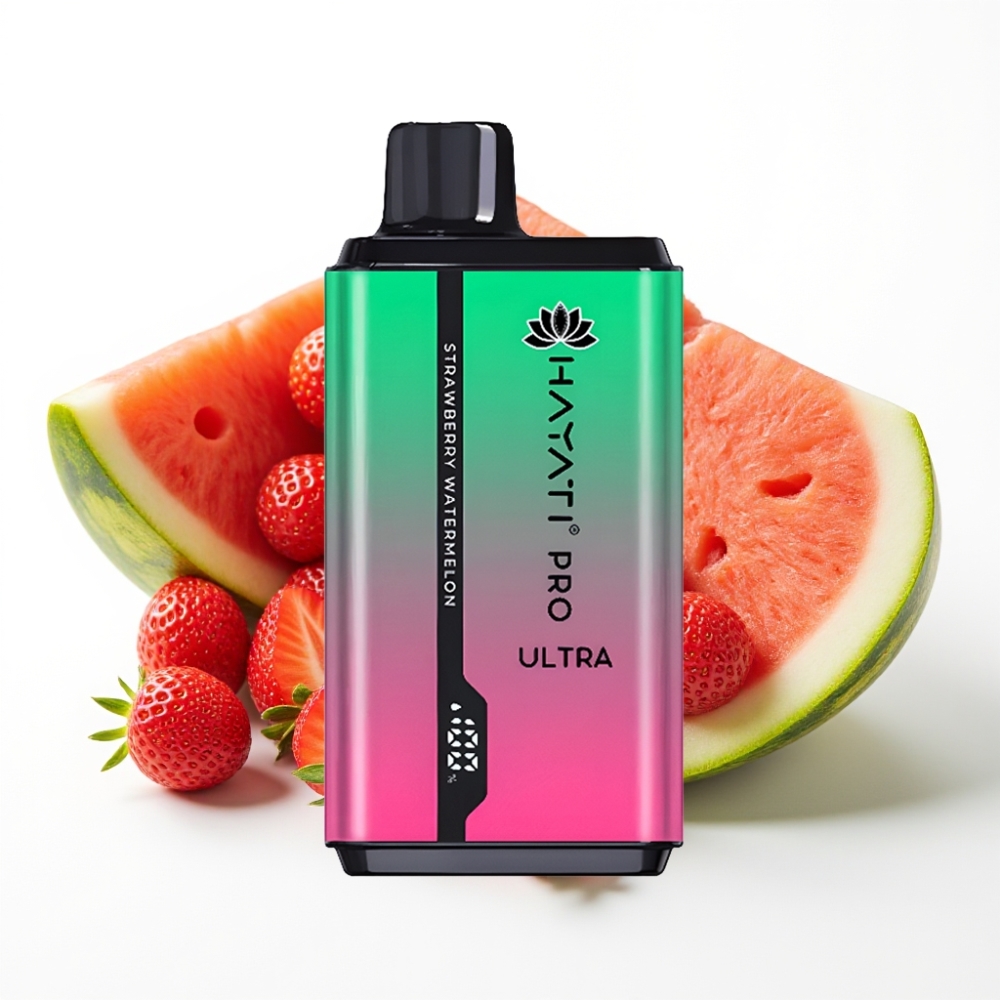 Hayati Pro Ultra 15000 Puffs 2×12ml Strawberry Watermelon