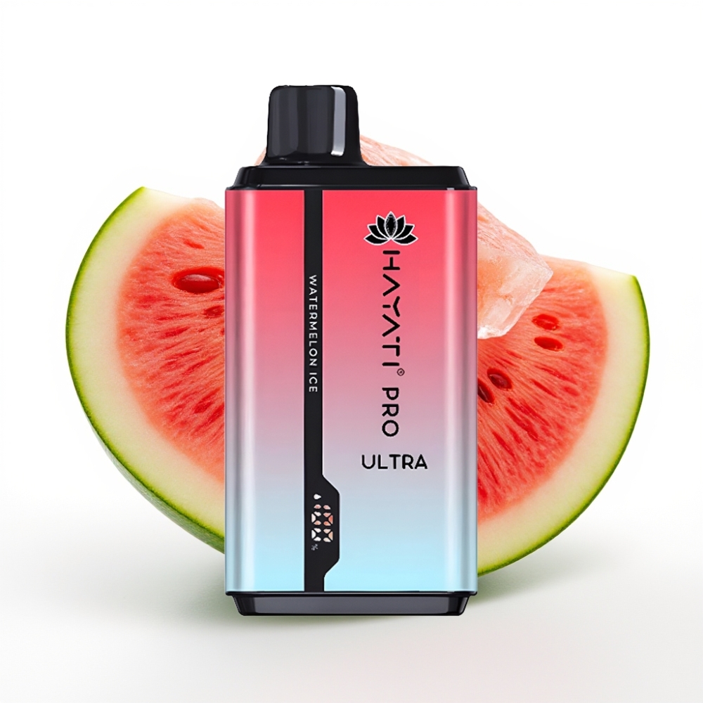 Hayati Pro Ultra 15000 Puffs 2×12ml Watermelon Ice