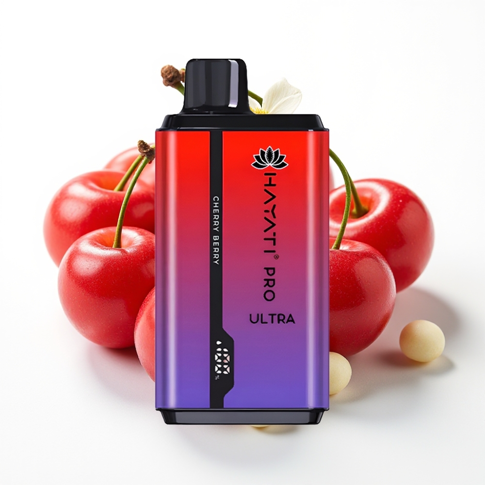 Hayati Pro Ultra 15000 Puffs 850mAh Cherry Berry