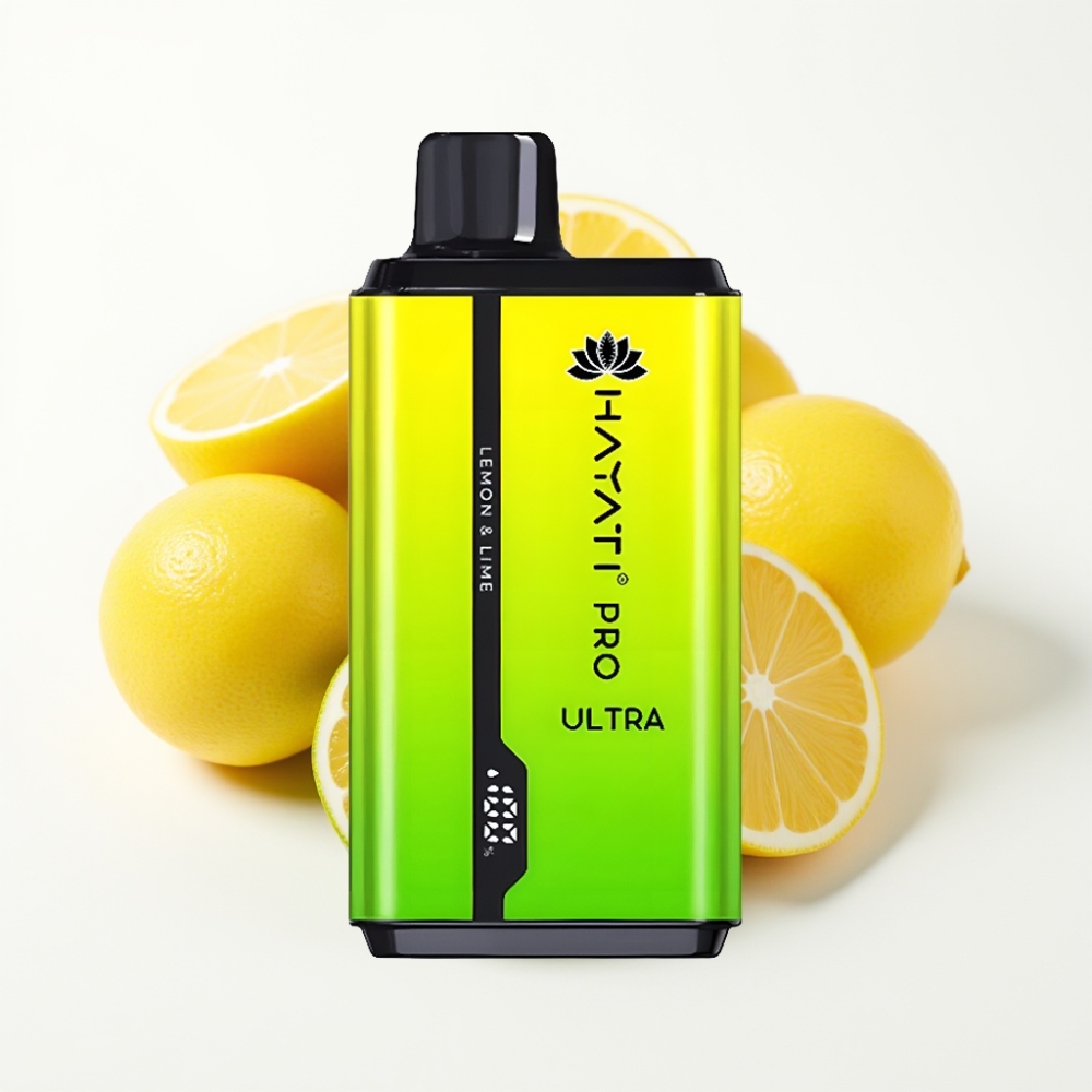 Hayati Pro Ultra 15000 Puffs 850mAh Lemon  Lime