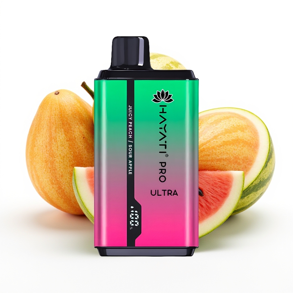 Hayati Pro Ultra 15000 Puffs 850mAh Watermelon Kiwi Passionfruit