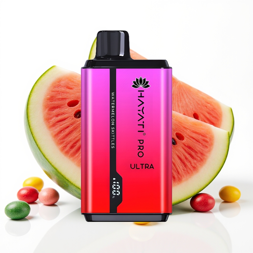 Hayati Pro Ultra 15000 Puffs 850mAh Watermelon Skittles