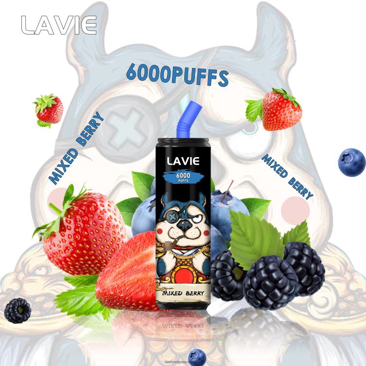Lavie Disposable Vape - LAVIE Coke BAR 6000 Puffs Mixed Berry D82X4272