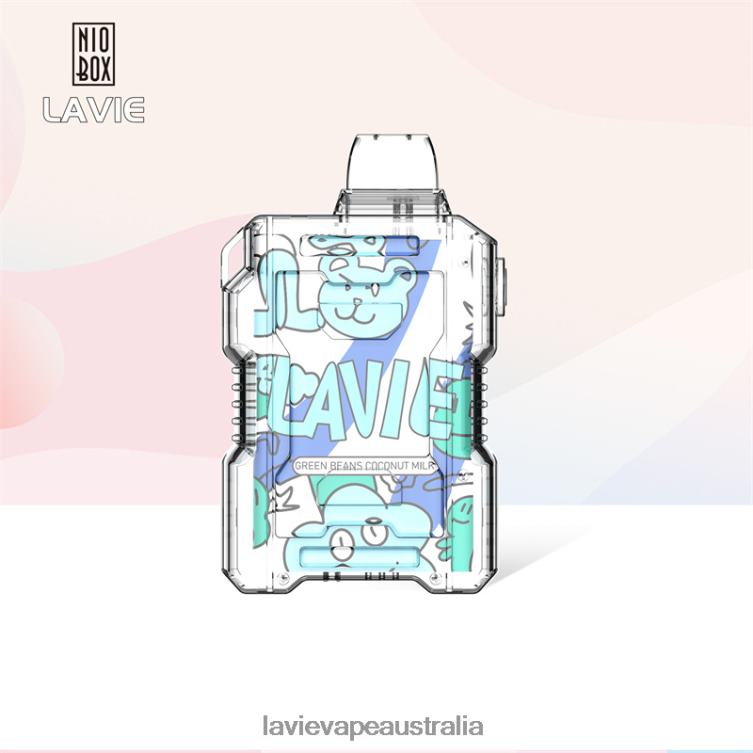 Lavie Disposable Vape - LAVIE NIO BOX 9000 Puffs Green Beans Coconut Milk D82X4188
