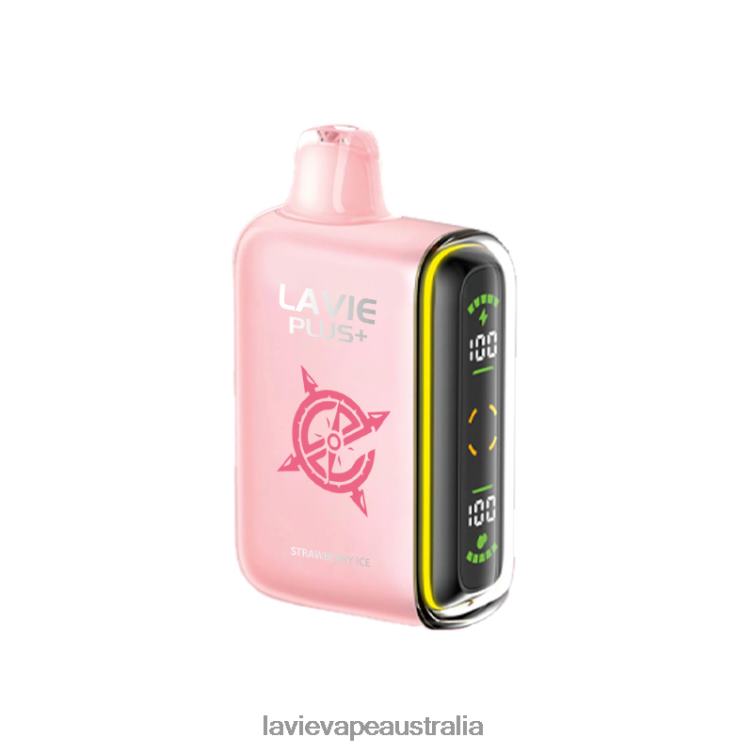 Lavie Disposable Vape - LAVIE PLUS 15000 Puffs Strawberry Ice D82X4104