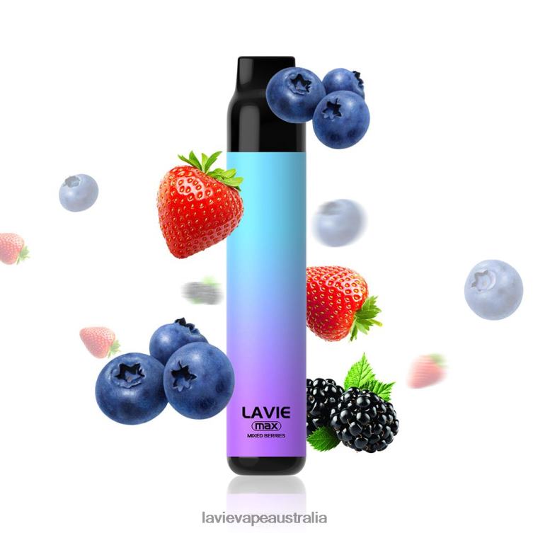 Lavie Vape Australia - LAVIE BAR 5000 Puffs - MAX Mixed Berries D82X4281