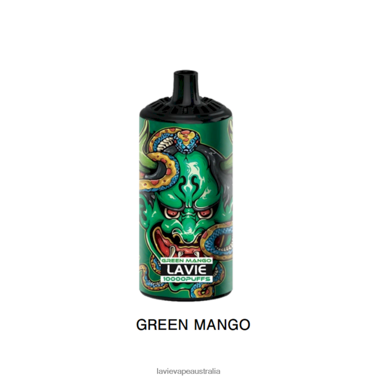 Lavie Vape Australia - LAVIE BEAST 10000 Puffs Green Mango D82X4365