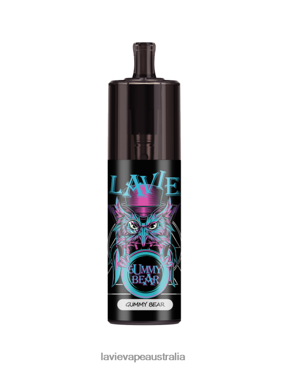 Lavie Vape Australia - LAVIE COLOUR BAR 10000 Puffs Airflow Control Gummy Bear D82X4337