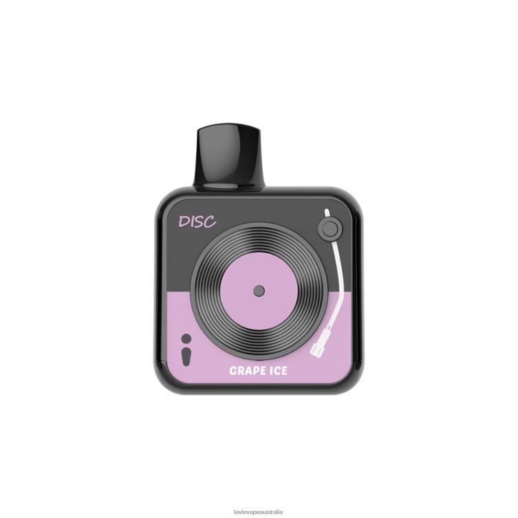 Lavie Vape Australia - LAVIE DISC 10000 Puffs Grape Ice D82X4162