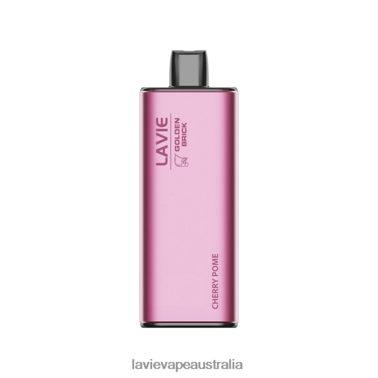 Lavie Vape Australia - LAVIE GOLDEN BRICK 10000 Puffs Cherry Pome D82X457