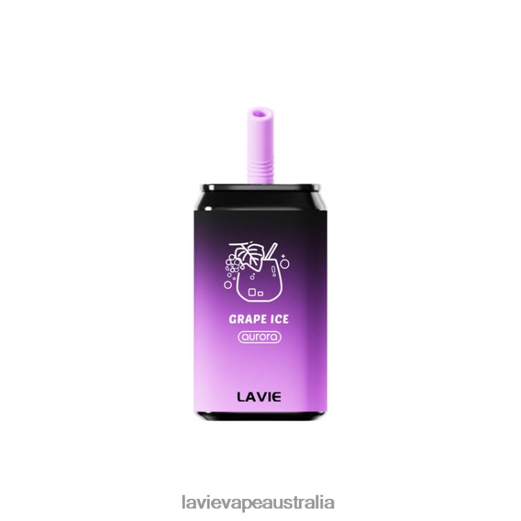 Lavie Vape Sydney - LAVIE Aurora 11000 Puffs Grape Ice D82X4151