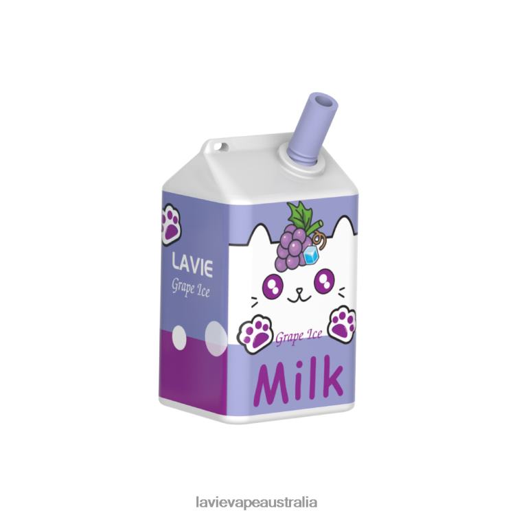 Lavie Vape Sydney - LAVIE MILK 7000 Puffs Grape Ice D82X4186