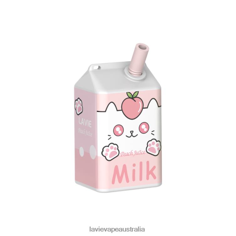Lavie Vape Sydney - LAVIE MILK 7000 Puffs Peach Juice D82X4179
