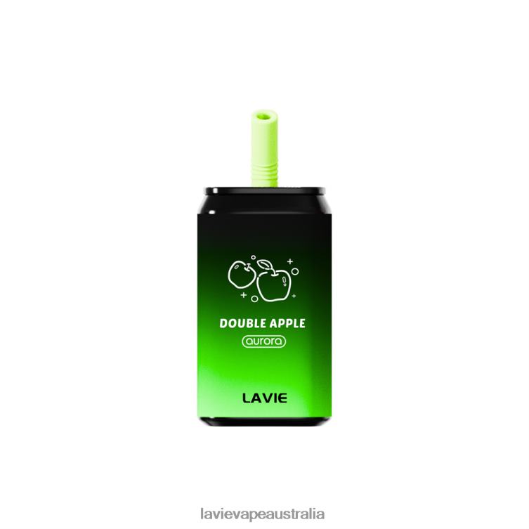 Lavie Vapes - LAVIE Aurora 11000 Puffs Double Apple D82X4142