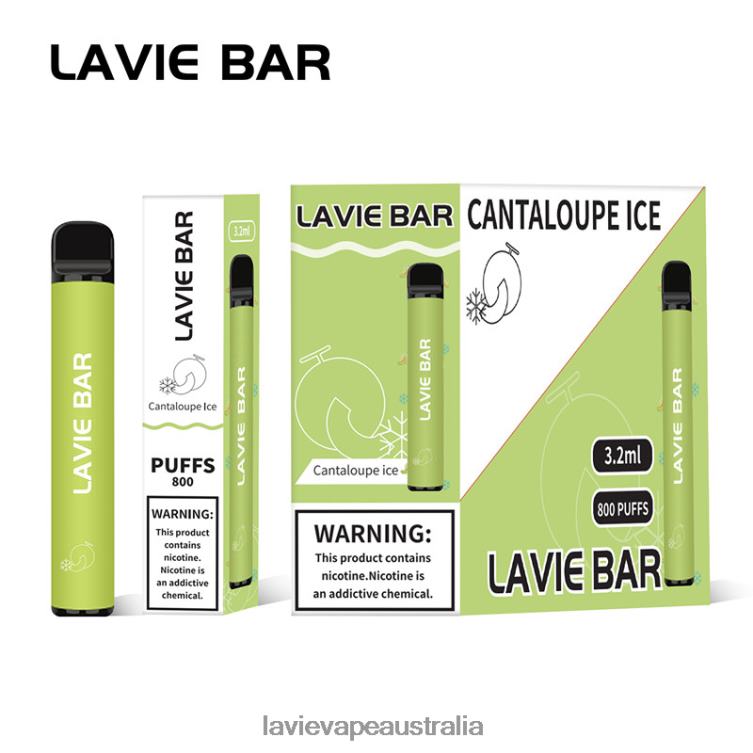 Lavie Vapes - LAVIE BAR 800 Puffs Cantaloupe Ice D82X4317