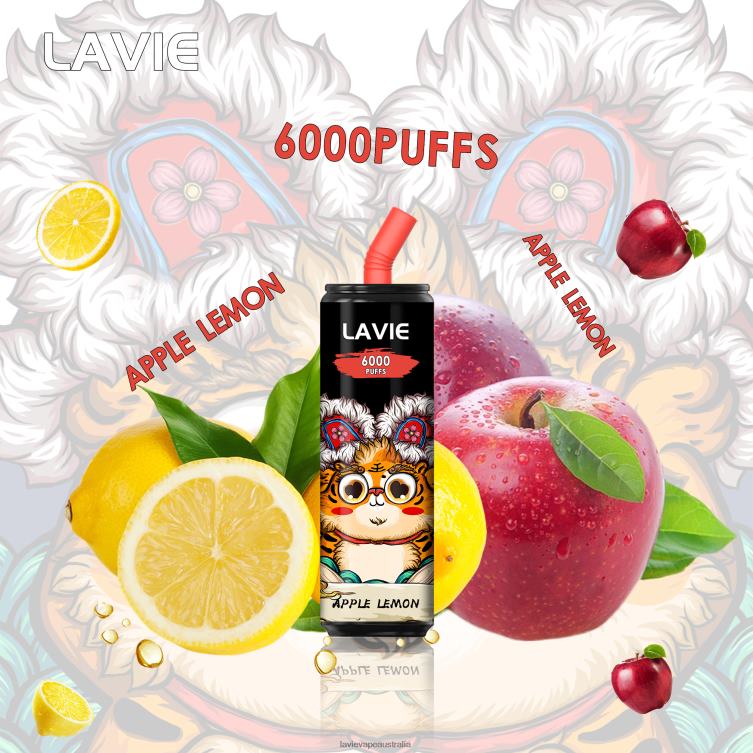 Lavie Vapes - LAVIE Coke BAR 6000 Puffs Apple Lemon D82X4275