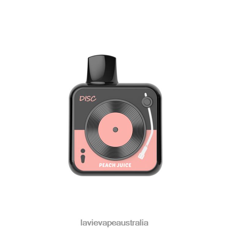 Lavie Vapes - LAVIE DISC 10000 Puffs Peach Juice D82X4163