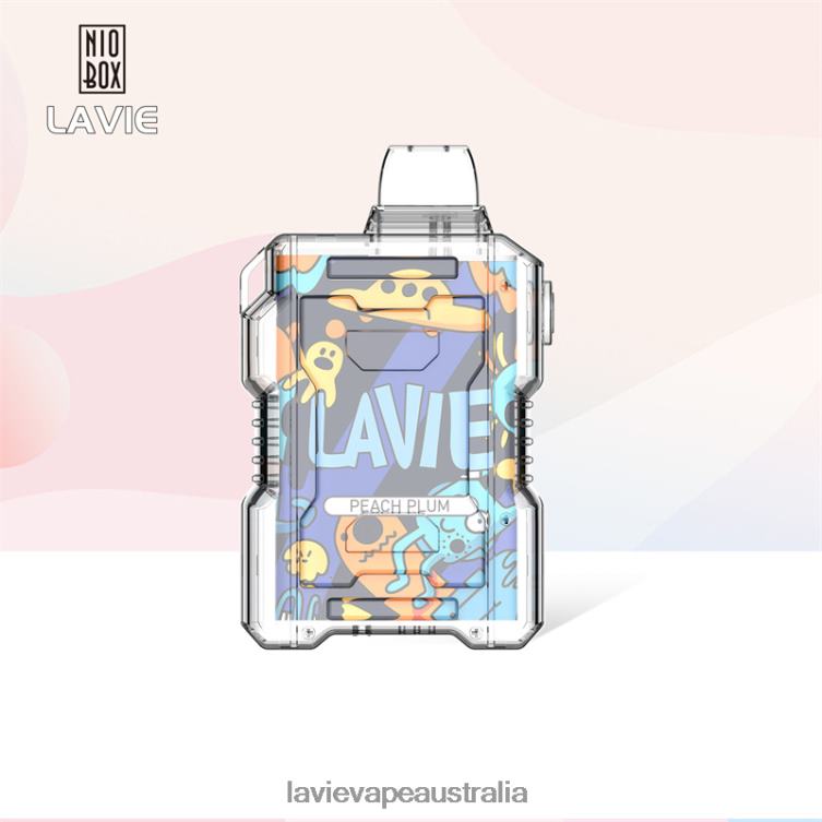 Lavie Vapes - LAVIE NIO BOX 9000 Puffs Peach Plum D82X4198
