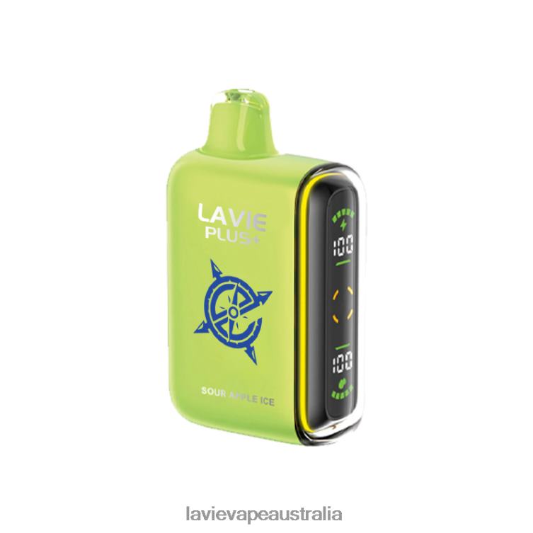 Lavie Vapes - LAVIE PLUS 15000 Puffs Sour Apple Ice D82X4100