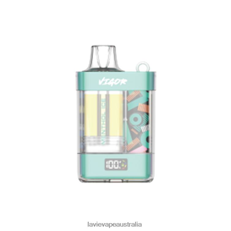 Lavie Vapes - LAVIE VIGOR 15000 Puffs Menthol Ice D82X42