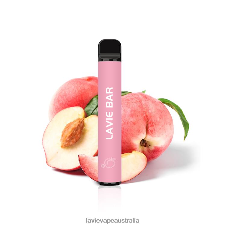 Lavie Vapes Review - LAVIE BAR 2 Version 800 Puffs Peach Ice D82X4325