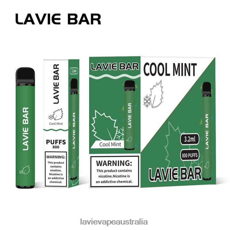 Lavie Vapes Review - LAVIE BAR 800 Puffs Cool Mint D82X4311